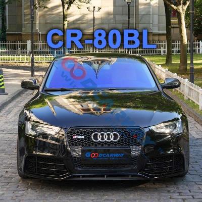 China CR80BL Korean Chameleon Film Purple Blue Color Window Film Color Changing Window Film for sale