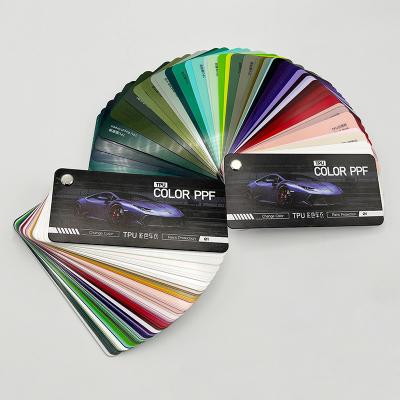 China TPU Colored PPF Wrap 6.5mil Double Layer Coextrasion Car Paint Protection Film for sale