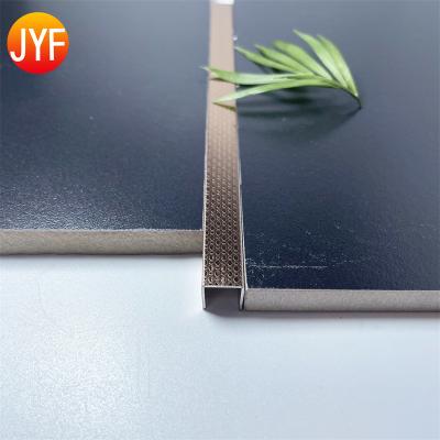 China A0065 Modern Hot Sale Durable Customized Different Shaped Decorative Stainless Steel Tile Trim for sale