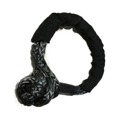 China UHMWPE Best Quality Synthetic High Strength Double Braided 10MM Offroad Soft Tensile 14Ton Shackle for sale