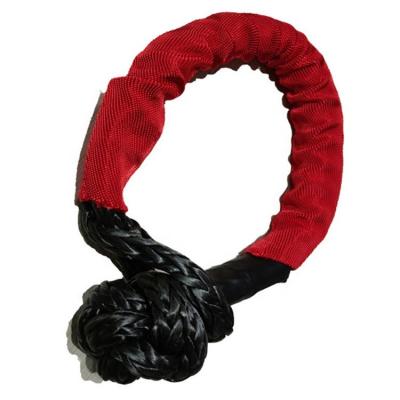 China Best Quality UHMWPE Offroad Synthetic Soft Shackle Braided 14Ton High Tensile Double 10MM Tension for sale