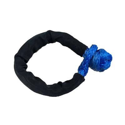 China UHMWPE Premium High Strength Offroad Synthetic Double Braided 10MM Soft Tension 14Ton Shackle for sale