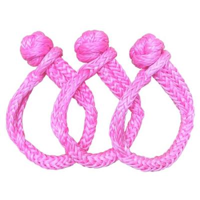 China Trailer Parts Better Price Pink D Soft Shackle Rope Shackle Manufacturer for sale