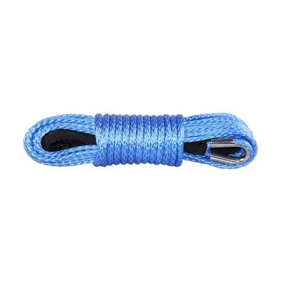 China Best ATV/UTV Price Of UHWMPE Synthetic Winch Tow Rope For Road Recovery ATV TUV for sale