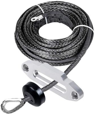 China UHMWPE Manufacturers Supply Synthetic Offroad 4x4 Recovery Winch Rope for sale