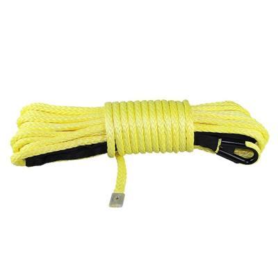 China Best Seller ATV / UTV Amazon Winch Rope Double Braided High Tensile Off-Road Synthetic Winch Rope for sale