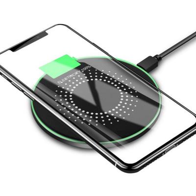 China Mobile Phone Wireless Charger with USB-C, 15W Max Fast Charge Wireless Charging Protection for iPhone 12 and Above for sale