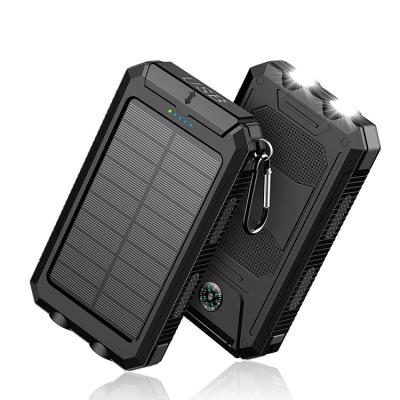 China Portable Smart Watch IP67 Waterproof Solar Power Bank 26800mah Solar Charger Power Bank For Cell for sale