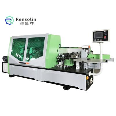 China Building material shops Rensolin RSL550A PVC MDF full automatic edge trimming machine furniture edge trimming machine for sale