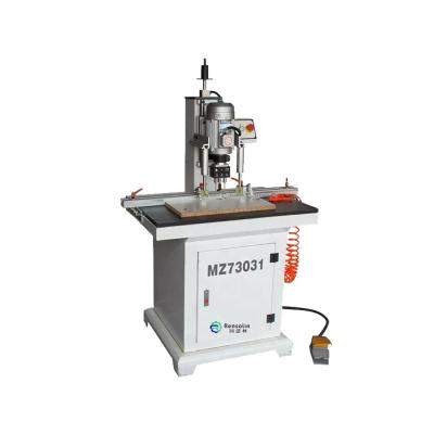 China MZ73031A Woodworking Hinge Boring Machine Single Head Vertical Hinge Boring Machine Wood Door Hinge Drilling Machine for sale