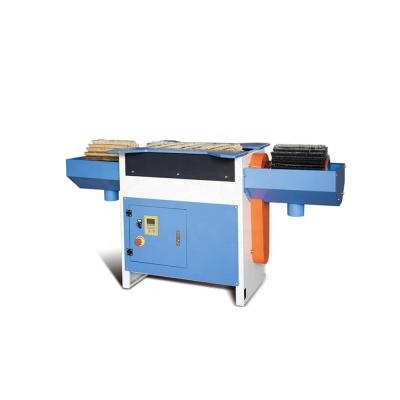 China Building Material Stores Three Rollers Manual Brush Sanding Machine Dtw-120a Wood Polishing Machine for sale