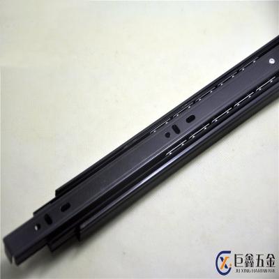 China Triple Canton Slide, Buffet Drawer Slide Cabinet 35mm Extension Drawer Channel for sale