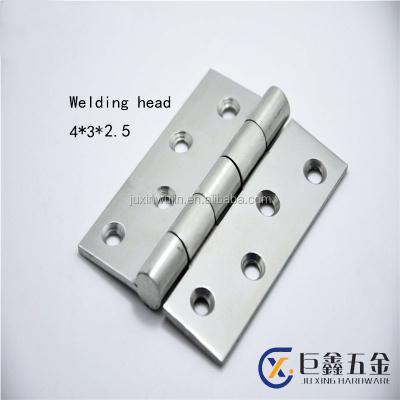 China Wooden Door Stainless Steel Weld Head 4*3*2.5 Wooden Door Hinge for sale