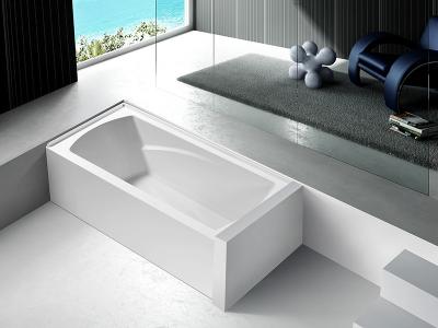 China Corner Acrylic Skirt Bathtub Alkali Free MGKIR-DT2587 60