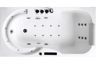 China M1683-D Acrylic Massage Bathtub Whirlpool Fade Resistant Alkali Free for sale