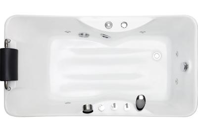 China ISO9001 Acrylic Massage Bathtub Whirlpool M1581 1500×800×550mm for sale