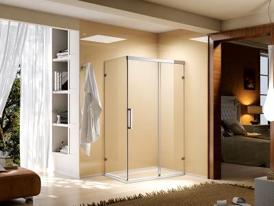 China Tempered Glass Bathroom Shower Units Enclosure LBS7801 Sanitary Grade for sale