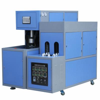 China Half Automatic Bottle 2.5L 5Liter PET Plastic Blowing Machinery / Bottle Making Blow Molding Machine Price for sale