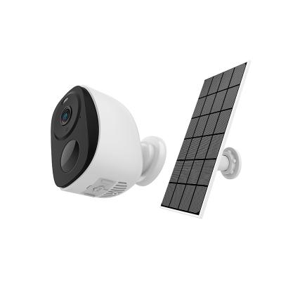 China Human Motion Tracking 2022 Wireless Solar Battery Powered Cloud Storage Connection Wifi IP Camera New Products Smart Security Camera1080P Alerts for sale