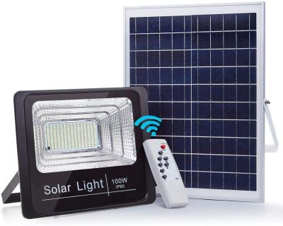 China Hot Sale 100W Solar Garden Flood Light , Outdoor Garden Solar Led Light for sale