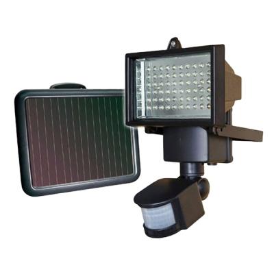 China Solar Power 60 LED Flood Light Solar Power 60 LED Yard Landscape LED Floodlight Security Wall Lamp for sale