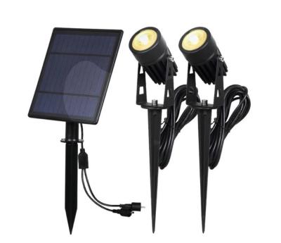 China LANDSCAPE Solar Power Spotlight IP65 Waterproof Narrow Spot Solar Garden Light Outdoor Conductor-beam for sale