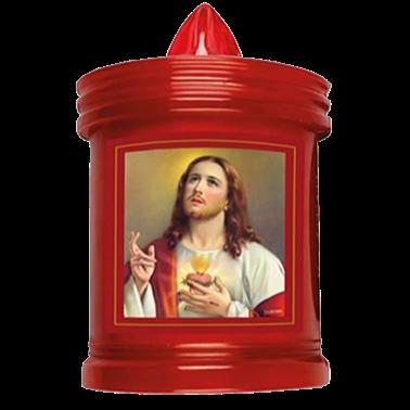 China High Quality Flameless Battery Operated Memorial Cemetery Votive Grave Church Led Flameless Candle for sale