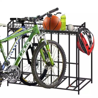 China High Quality Durable Metal Bike Garage Rack Storage Organizer and 3 Bike Rack Rack with Garage Storage for sale