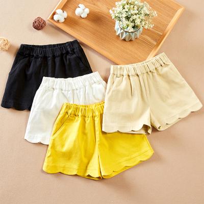 China Baby Waist Fashion Kids Elastic Shorts Pants Summer Shorts Breathable Casual Children's Pants For 3-10 Years for sale