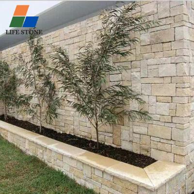 China Exterior Wall Cladding Panels exterior decorative wall stone split face stone tile for sale