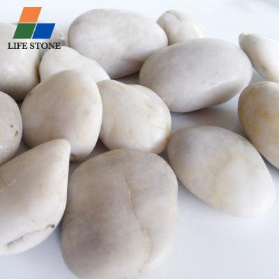 China Foshan Rustic Natural Decorative Pebble Pebbles Polished River Rock for sale