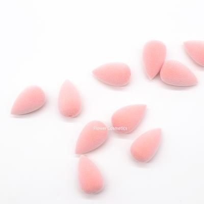 China Latex Free Mini Beauty Makeup Sponge Microfiber Velvet Makeup Sponge Blender Velvet Beauty Sponge for sale