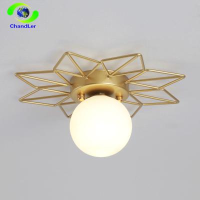 China Surface Mounted Modern Luxury Indoor Home Bedroom Living Room Gold Light Bulbs Led Chandelier Ceiling Lights for sale