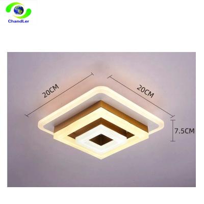 China 24W Outdoor Mounted Led Entry Lights Adjusts Sharp Aisle Corridor Lights White/Warm White Led Ceiling Lamp With Best Price for sale