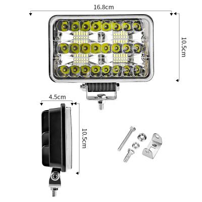 China Aluminum+LED LED 12 24 Volt Flashers Warning LED Car Motorcycle Waterproof Strobe Flashing Light for sale