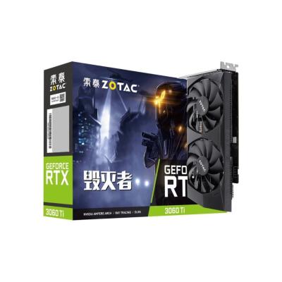 China Hot Selling Original Rtx 3060ti 8GB GDDR6 256bit RTX 3060 Ti Graphics Card 3060ti Brand Zotac Workstation GPU New for sale