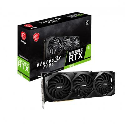 China Workstation Ti Gaming List RTX 3070ti 3080 New GeForce 8G 12G GDDR6X 384 Trio Graphics Card 8 Pin* 3 LHR Video Card For PC Game for sale