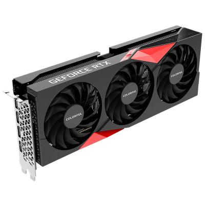 China Colorful Workstation iGame RTX3070Ti 8G Graphics Card Gaming High Quality 1770MHz GDDR6X GPU for sale