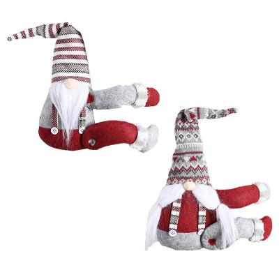 China Creative COTTON Gnome Christmas Curtain Buckles Curtain Barrier Tie Backs For Christmas Ornaments for sale