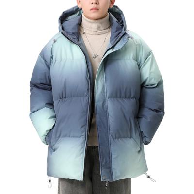 China Anti-wrinkle Male Winter Various Camouflage Styles Thicken Streetwear Retro Bubble Coat Men Warm Hooded Puffer Jacket for sale