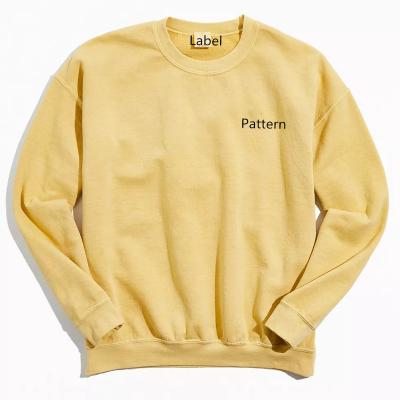 China Anti-pilling Custom Own Logo High Quality Men Round Neck Sweatshirts for sale