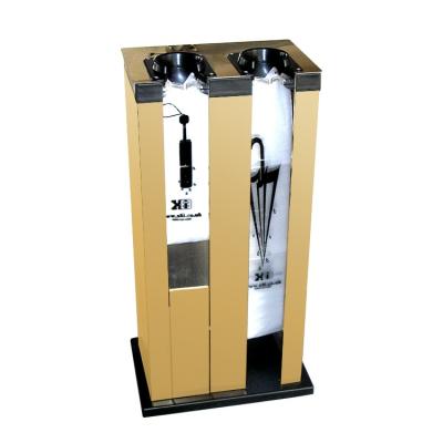 China New Product Stainless Steel Hotel Wrapping Equipment Stainless Steel Wet Umbrella Cover Machine for sale