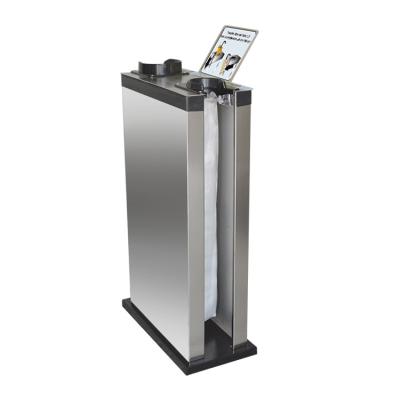 China Innovative Stainless Steel Shopping Mall Equipment Stainless Steel Wet Umbrella Cover Machine for sale