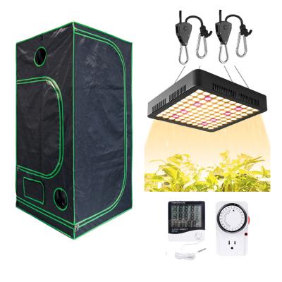 China Hydroponics Greenhouse 24x24x48 inch 1680D 600D Indoor Stealth Grow Tent Gorilla Grow Boxes for sale