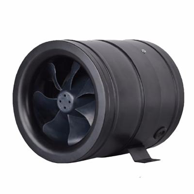 China TRILITE Electric Industrial Ventilation Mixed Flow In line Duct Radiator Fan 10inch for greenhouse for sale