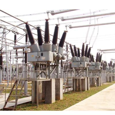 China XD LW24-72.5kV Tank Circuit Breaker 40.5KV/72.5KV/126KV/145KV/252KV SF6 Hot Dipped Galvanized High Voltage Dead Circuit Breaker for sale