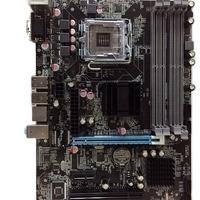 China Intel P45 chipset desktop motherboard with socket support intel core 2 celeron celeron series cpu 4 lga 775 771 RAM DDR2 for sale