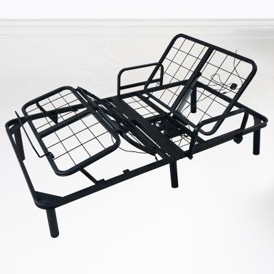 China High Quality Smart Electric Adjustable Bed Full View Modern Foldable Metal Bed Frame(Height) for sale