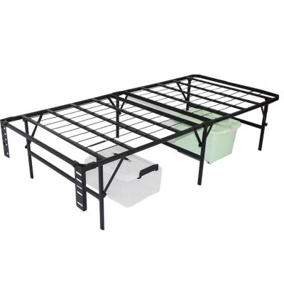 China Low MOQ Lightweight Cheap Sleeping Foldable Bed For Camping Outdoor Furniture for sale