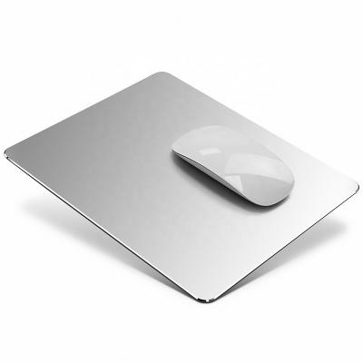 China Gaming Hard Metal Mouse Pad Matte Smooth Magic Ultra Thin Aluminum Double Side Waterproof Fast And Accurate Control Large Mousepad for sale